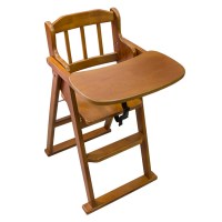 Детский стульчик для кормления деревянный